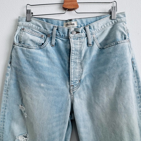 Madewell DadJean Busted Knees with Rigid Button Fly - Picture 6 of 9